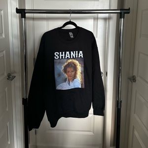 🆕 Shania Twain Crewneck (with lyrics on back)